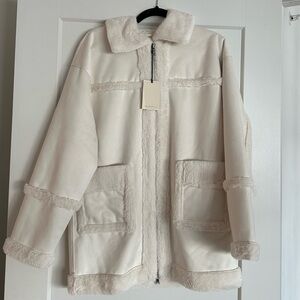 Elan Sherpa White Coat